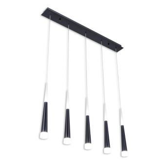 Подвесной светильник Citilux Вегас CL227051, LED 35 Вт, черный/белый