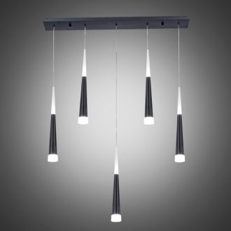 Подвесной светильник Citilux Вегас CL227051, LED 35 Вт, черный/белый