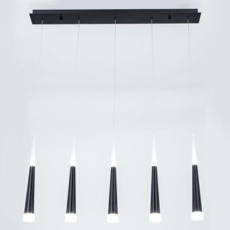 Подвесной светильник Citilux Вегас CL227051, LED 35 Вт, черный/белый