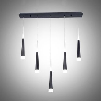 Подвесной светильник Citilux Вегас CL227051, LED 35 Вт, черный/белый
