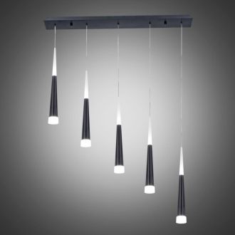 Подвесной светильник Citilux Вегас CL227051, LED 35 Вт, черный/белый