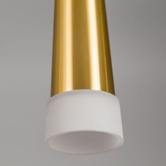 Подвесной светильник Citilux Вегас CL227052, LED 35 Вт, золото матовое/белый