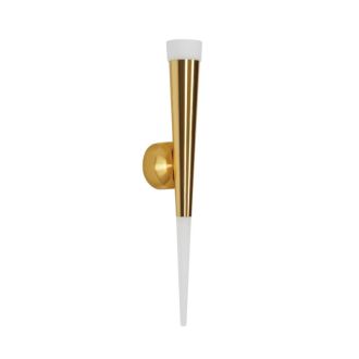Бра Citilux Вегас CL227312, LED 7 Вт, золото матовое/белый, современный стиль