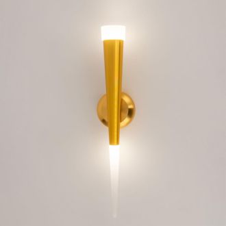 Бра Citilux Вегас CL227312, LED 7 Вт, золото матовое/белый, современный стиль