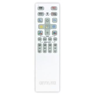 Накладная люстра Citilux Адам Смарт CL228A141, LED 48 Вт, хром матовый/белый