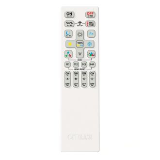 Накладная люстра Citilux Адам Смарт CL228A143, LED 48 Вт, бронзовый/белый