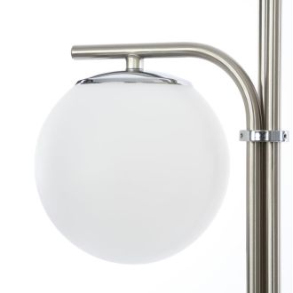 Торшер Citilux Адам Смарт CL228A931, LED 35 Вт, хром матовый/белый
