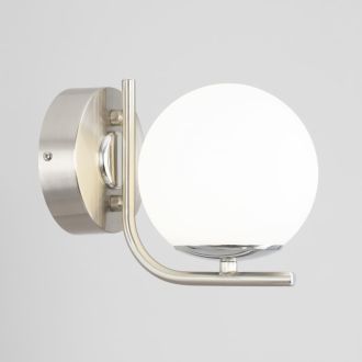 Бра Citilux Адам Смарт CL228B311, LED 12 Вт, хром матовый/белый