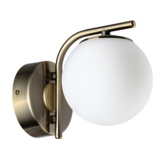 Бра Citilux Адам Смарт CL228B313, LED 12 Вт, бронзовый/белый