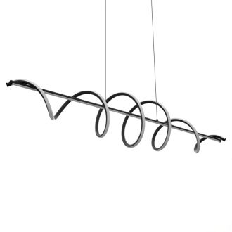 Подвесной светильник Citilux Джемини CL229066, LED 60 Вт, черный