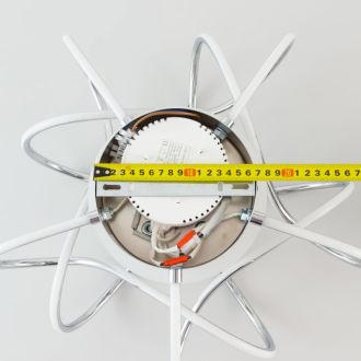 Накладная люстра Citilux Джемини Смарт CL229A151E, LED 95 Вт, хром/белый