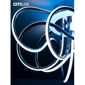 Накладная люстра Citilux Джемини Смарт CL229A161E, LED 130 Вт, хром