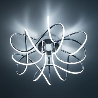 Накладная люстра Citilux Джемини Смарт CL229A161E, LED 130 Вт, хром