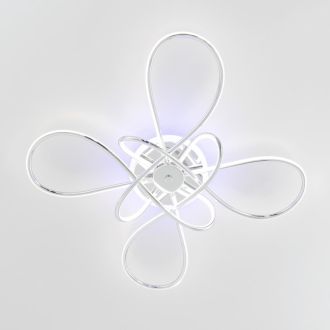 Накладная люстра Citilux Джемини CL229B141E, LED 90 Вт, хром