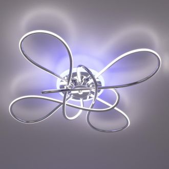 Накладная люстра Citilux Джемини CL229B141E, LED 90 Вт, хром