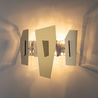 Бра Citilux Dart CL231432, 3×G9 по 28 Вт, золотой/прозрачный