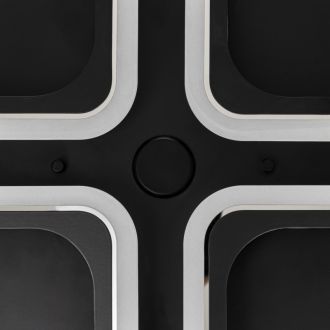 Накладная люстра Citilux Марсель Смарт CL232A145E, LED 65 Вт, коричневый/белый