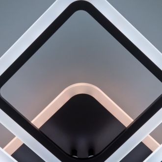 Накладная люстра Citilux Марсель Смарт CL232A145E, LED 65 Вт, коричневый/белый
