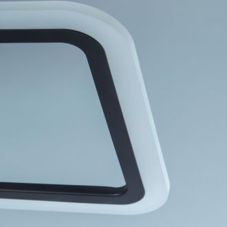 Накладная люстра Citilux Марсель Смарт CL232A145E, LED 65 Вт, коричневый/белый