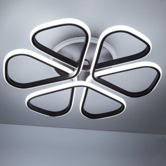 Накладной светильник Citilux Сезар Смарт CL233A275E, LED 125 Вт, коричневый/белый