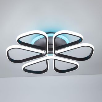 Накладной светильник Citilux Сезар Смарт CL233A275E, LED 125 Вт, коричневый/белый