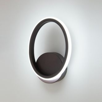 Бра Citilux Сезар CL233B315, LED 12 Вт, коричневый/белый, современный стиль