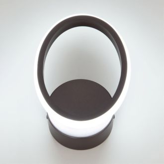 Бра Citilux Сезар CL233B315, LED 12 Вт, коричневый/белый, современный стиль