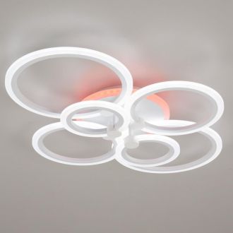 Накладная люстра Citilux Сента CL237B160E, LED 90 Вт, белый, хай-тек стиль