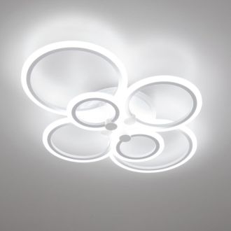 Накладная люстра Citilux Сента CL237B160E, LED 90 Вт, белый, хай-тек стиль