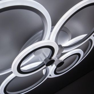 Накладная люстра Citilux Сента CL237B160E, LED 90 Вт, белый, хай-тек стиль