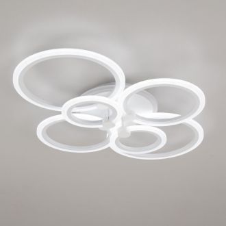 Накладная люстра Citilux Сента CL237B160E, LED 90 Вт, белый, хай-тек стиль