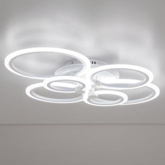 Накладная люстра Citilux Сента CL237B160E, LED 90 Вт, белый, хай-тек стиль