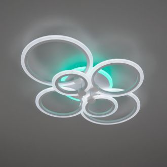 Накладная люстра Citilux Сента CL237B160E, LED 90 Вт, белый, хай-тек стиль