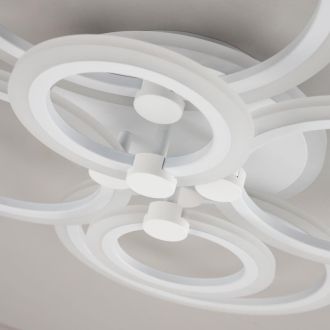 Накладная люстра Citilux Сента CL237B160E, LED 90 Вт, белый, хай-тек стиль