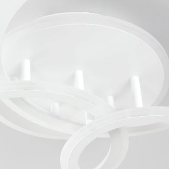 Накладная люстра Citilux Тринити CL238130, LED 75 Вт, белый, современный стиль