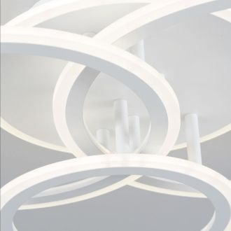 Накладная люстра Citilux Тринити CL238130, LED 75 Вт, белый, современный стиль
