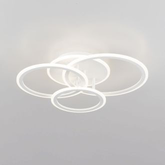 Накладная люстра Citilux Тринити CL238130, LED 75 Вт, белый, современный стиль