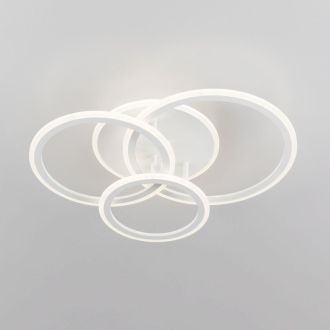Накладная люстра Citilux Тринити CL238130, LED 75 Вт, белый, современный стиль