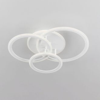 Накладная люстра Citilux Тринити CL238130, LED 75 Вт, белый, современный стиль