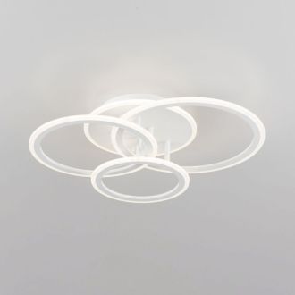 Накладная люстра Citilux Тринити CL238130, LED 75 Вт, белый, современный стиль