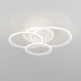 Накладная люстра Citilux Тринити CL238130, LED 75 Вт, белый, современный стиль