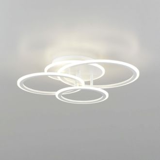 Накладная люстра Citilux Тринити CL238130, LED 75 Вт, белый, современный стиль
