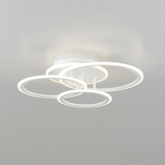 Накладная люстра Citilux Тринити CL238130, LED 75 Вт, белый, современный стиль