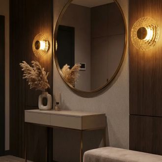Бра Citilux Jantar CL240313, LED 6 Вт, латунный/оранжевый, современный стиль