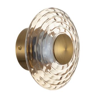 Бра Citilux Jantar CL240313, LED 6 Вт, латунный/оранжевый, современный стиль