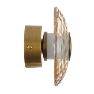 Бра Citilux Jantar CL240313, LED 6 Вт, латунный/оранжевый, современный стиль