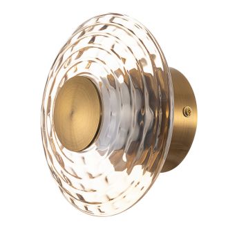 Бра Citilux Jantar CL240313, LED 6 Вт, латунный/оранжевый, современный стиль