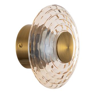 Бра Citilux Jantar CL240313, LED 6 Вт, латунный/оранжевый, современный стиль