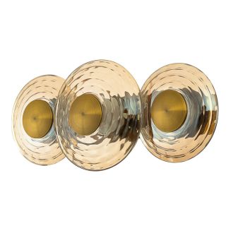 Бра Citilux Jantar CL240333, LED 18 Вт, латунный/оранжевый, современный стиль