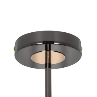 Люстра на штанге Citilux Elan CL241151, 5×G9 по 10 Вт, черный/серый